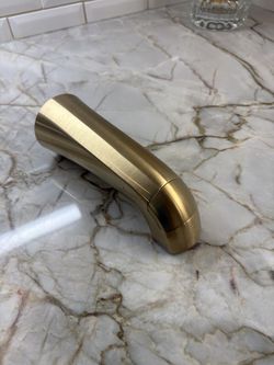 Kohler Cursiva Tub Spout Moderne Brass
