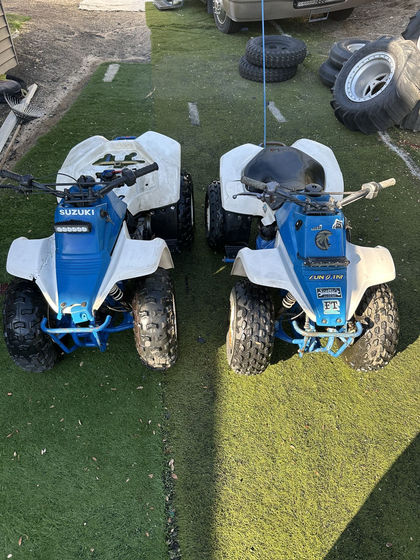 Suzuki Lt 80 Kid Atv Quad