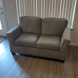 2 Seat Gray Couch (Great Condition) 