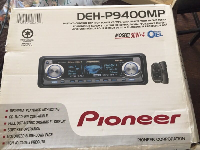 Pioneer DEH P9400MP