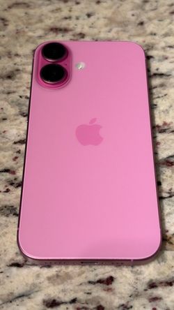 iPhone 16 pink (locked)