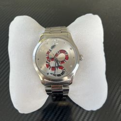 G-Timeless Red And Blue Snake Gucci Watch