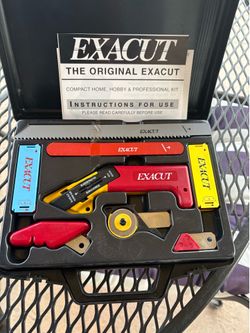 Exact cut knife set