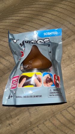 Squishy Hershey’s kisses toy scented