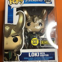 Loki W/ Scepter Funko Pop 