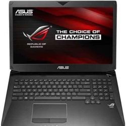 ASUS ROG G750JX 17.3" Gaming Notebook I7-4700HQ 2.4 Ghz (3.4 Turbo) 32 GB RAM 120 GB SSD