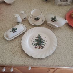 14 piece Place setting  Holiday Christmas China