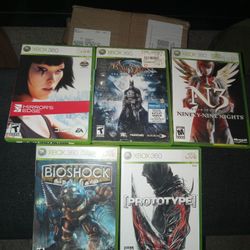 Xbox 360 Game Lot Nice Titles