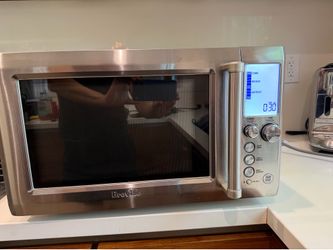 Breville stainless steel Microwave oven.