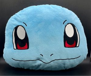 Pokemon Squirtle Head Pillow Cushion Primark Exclusive 9”