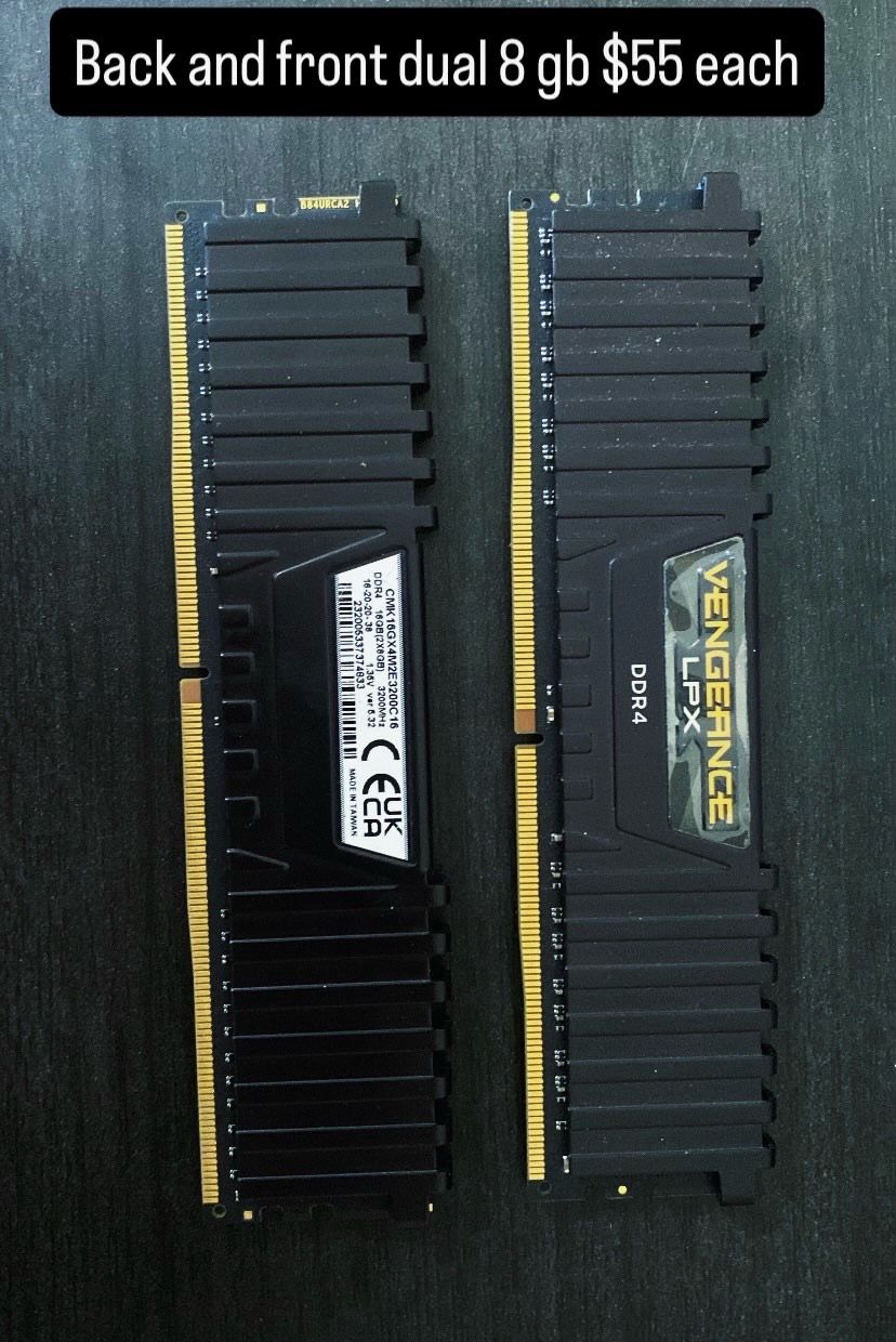 Ram Corsair Vengeance LPX 16GB (2x8GB) DDR4-3200