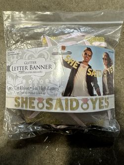 Engagement Decoration Banner