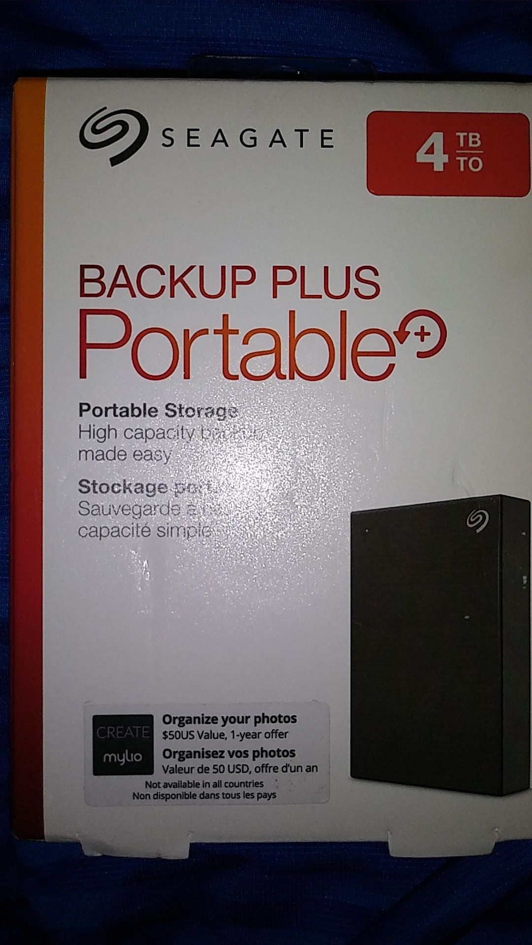 Seagate 4tb backup plus portable storage