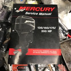 Mrcury Outboard EFI And Carburator Service Manual