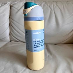 Owala Sunny Daze Free Sip Insulated Water Bottle with Built-In Straw 24 oz