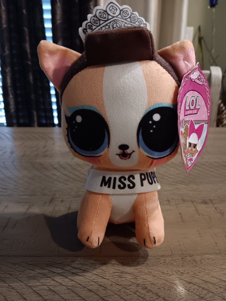 LOL Surprise Miss Puppy collectible Plushie