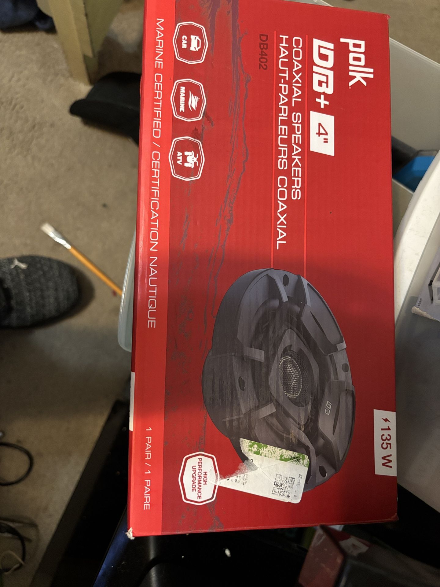 Polk audio 4 Inch Speakers 135 Watt for excellent mid Sound