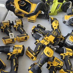 Dewalt Tools.  Sold Separately