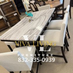 B1718 Marble 5pc Counter Height 😍🥰😍🥰