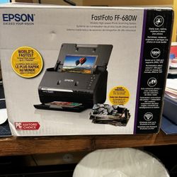 Epson FastFoto FF-680W Photo Scanner