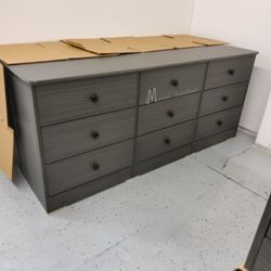 Gray Matte Bedroom Dresser! 