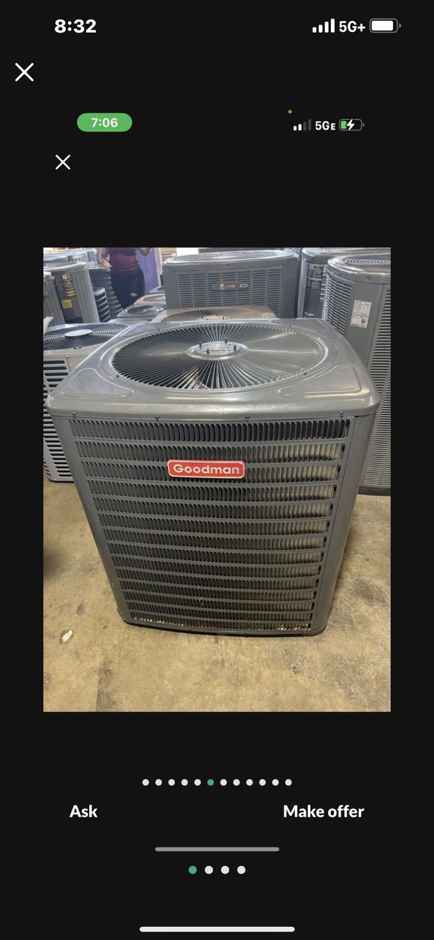 Everything AC Sale Installation Repair Check Up Maintenance All Air Conditioner AC Units Needs New & Used Payment Method - Credit