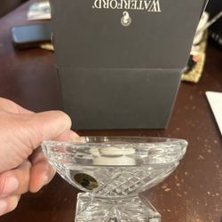 WATERFORD CRYSTAL ARCADE CANDLE VOTIVE TEALIGHT