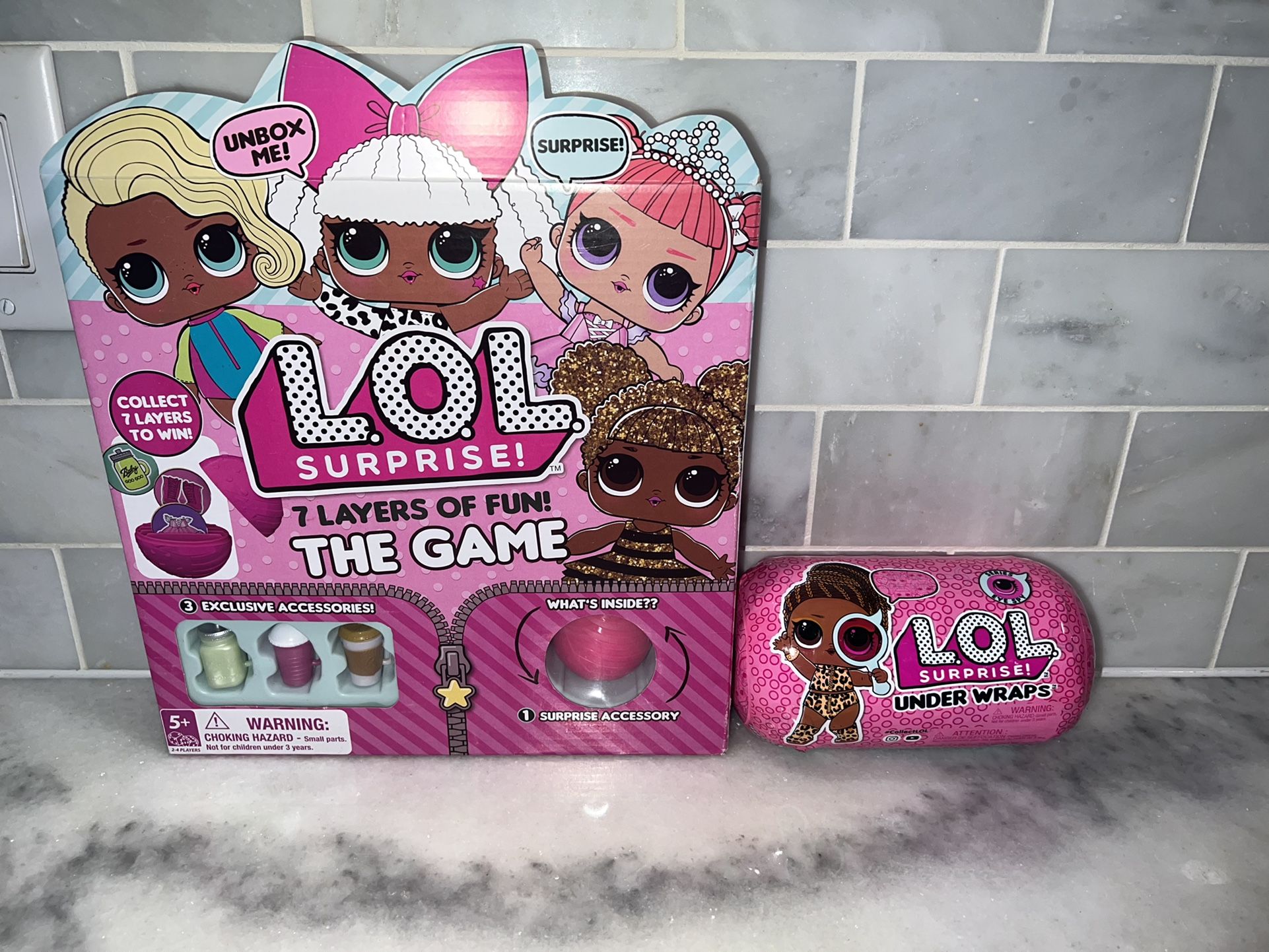 Lol 7 Layers Of Fun Game And Lol Surprise Under Wraps(New) 