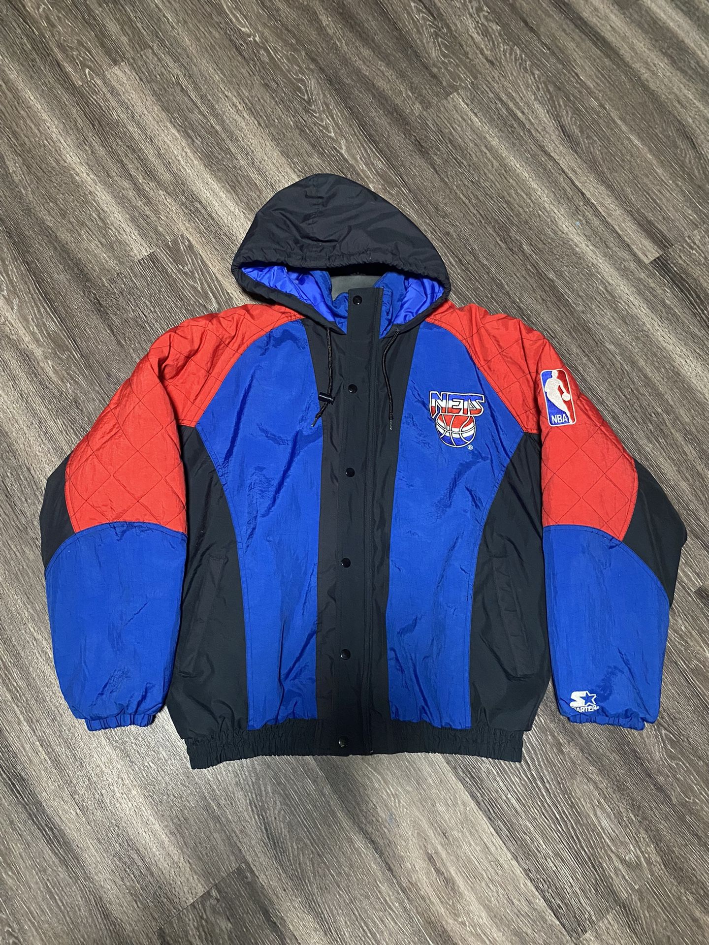 90s Vintage Nets Starter Jacket