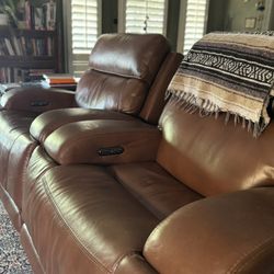 Leather Powered Zero Gravity Oversized Recliner