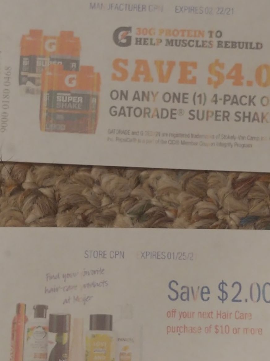 Free coupons to use at meijer