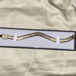 14k Solid gold Rolex Bracelet