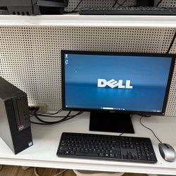 DELL desktop 16 gb ram comes with monitor keyboard and mouse
