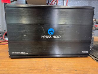 Nemesis Audio NA-BZ500X4D 2000 watt 4-Channel Class D Full Range Amplifier