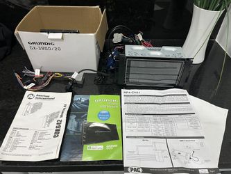 Radio For Jeep Wrangler. Grinding. GX-3800/20