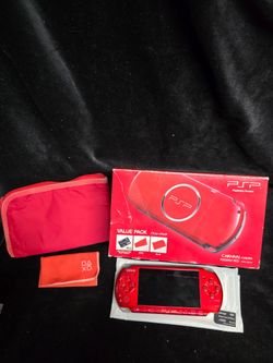 PSP 3000 Value Pack - Radiant Red