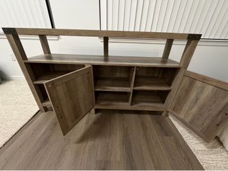 Gracie Oaks 58" Media Console - Gray Wash (Pickup Only / Mercer Island)