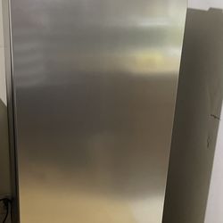 7 cu. ft. Convertible Upright Freezer/Refrigerator in Stainless Steel Garage Ready