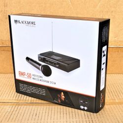 Wireless Mic System 100 Feet VHF Karaoke DJ Live Vocal Microphone 1/4" 🚨 Payment Options Available 🚨 No Credit Needed 🚨