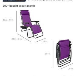 Purple Zeto Gravity Chair