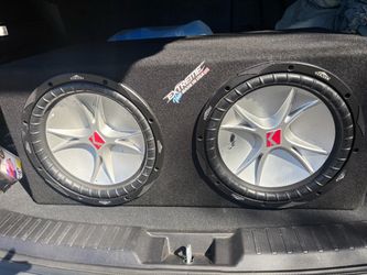 12” CRV KICKERS SUBWOOFER