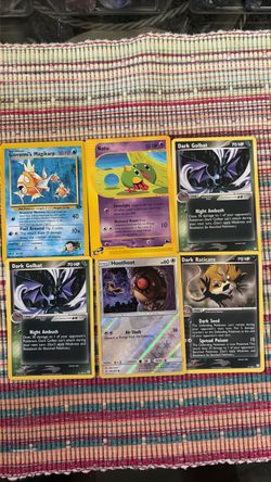 Pokemon cards (lot of 6)