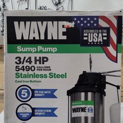 3/4 HP Wayne Sump Pump 