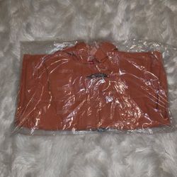 Supreme Orange Denim Turnout Jacket