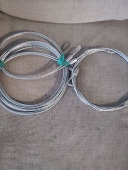 Cable wire 10 feet by 1/16 or 3/16 $5$ each
