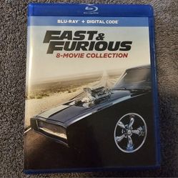 Fast & Furious 8-movie collection 