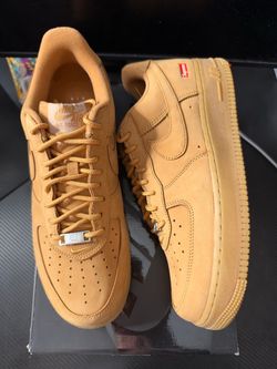 Nike Supreme Air Force 1 Low Wheat Size 10.5