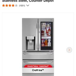 Smart French Door Refrigerator InstaView