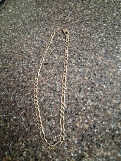 14k Figaro Bracelet