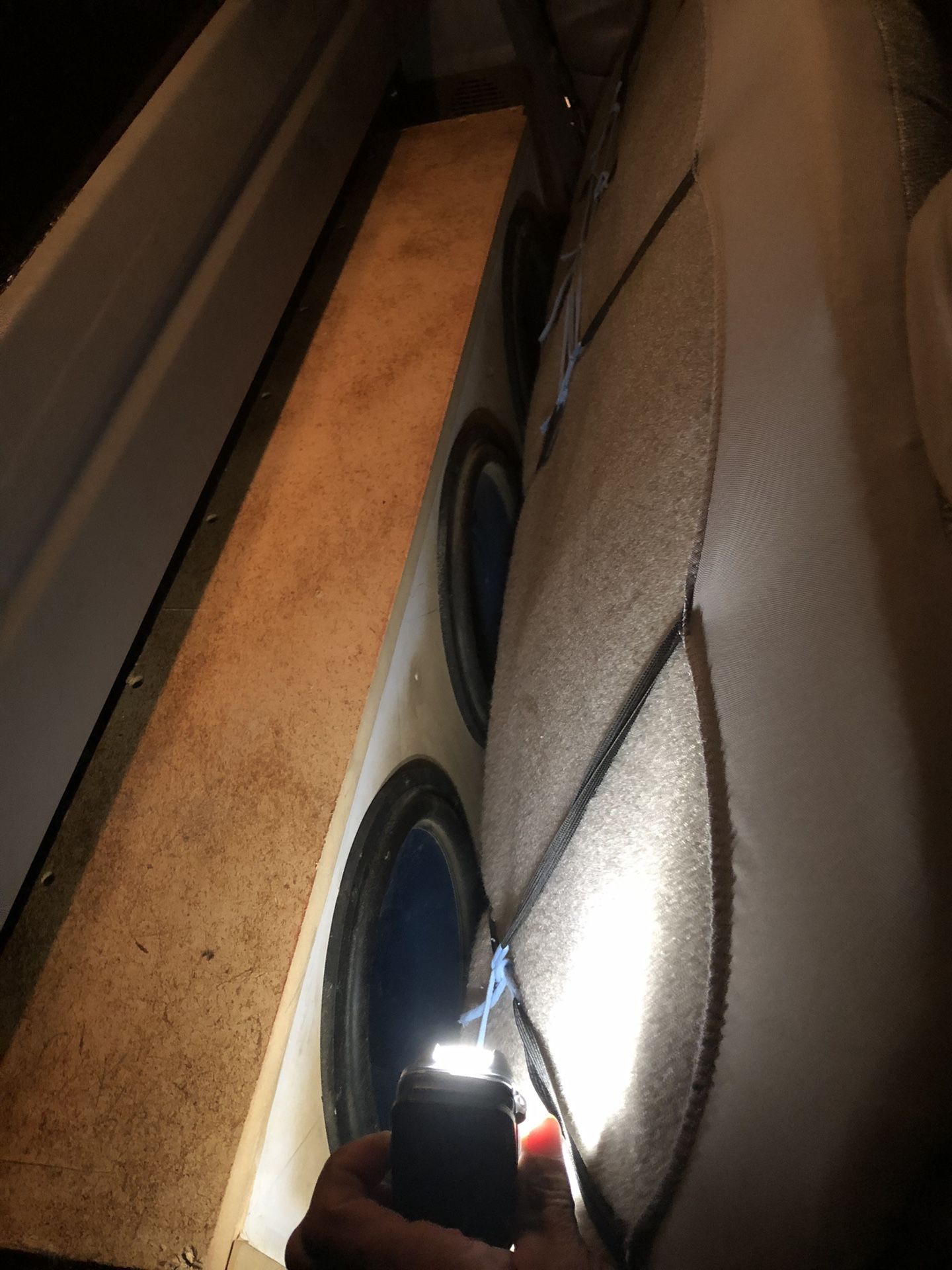 3  12” 8 Ohms Subwoofers 